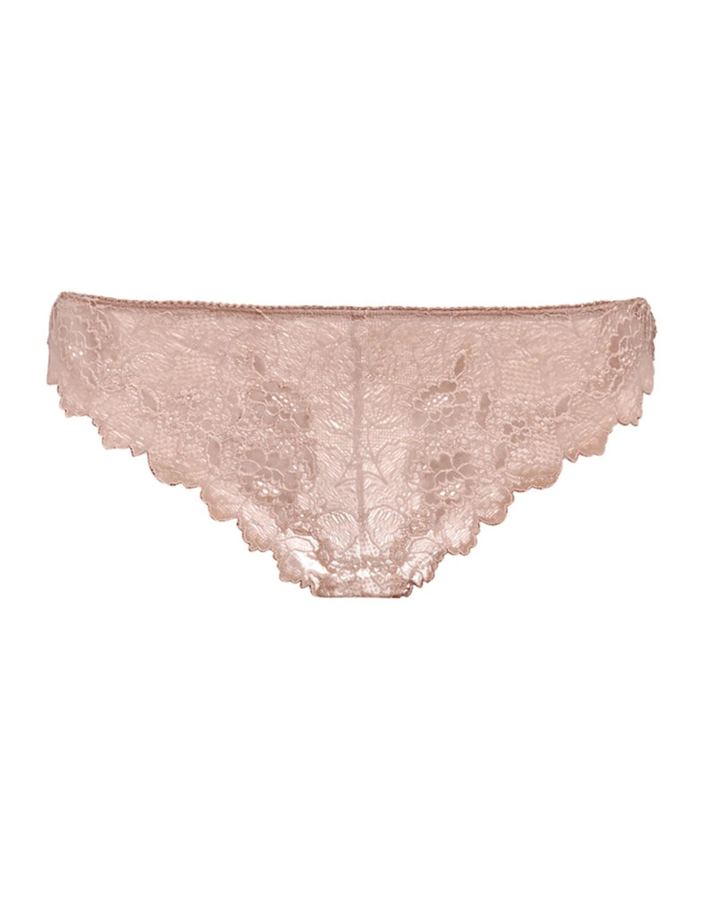 Lace Perfection figi tanga - pudrowy róż