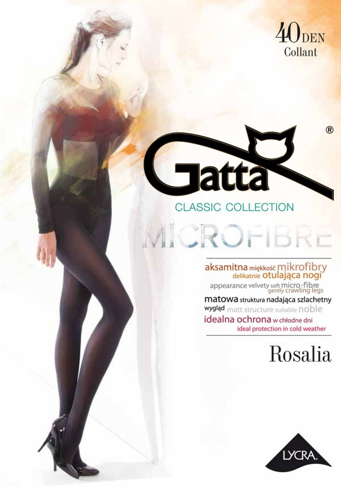 Rajstopy Rosalia 40 Den - blue jeans