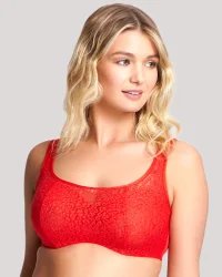Sofia Dare biustonosz crop top - ognisty WYPRZEDAŻ