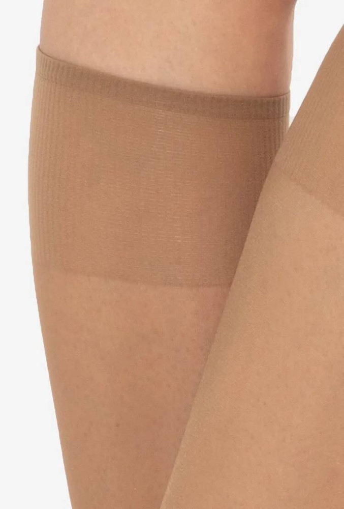 Podkolanówki Avi Lycra - beige