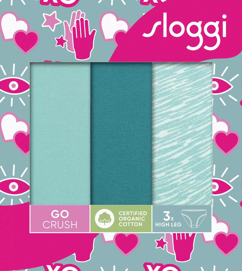 Sloggi majtki Go Crush High Leg C3P - 3 pary