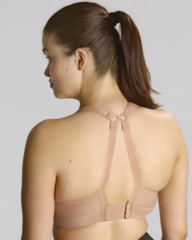 Panache Sport Thrive biustonosz sportowy z miękką miseczką - pudrowy róż