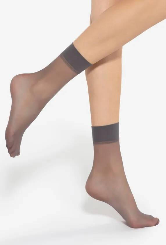 Skarpetki Lar Lycra 15 Den - nero