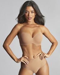 Panache 365 biustonosz strapless - miodowy