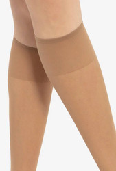 Podkolanówki Avi Lycra - beige