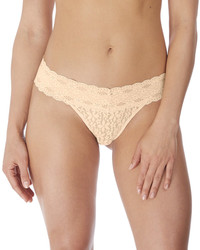 Halo Lace figi - beżowe/cieliste