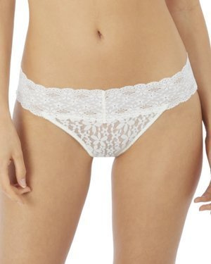 Halo Lace figi - kremowe/ecru