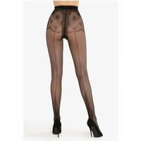 Rajstopy Ars Amandi Astrea W.02 - nero/red