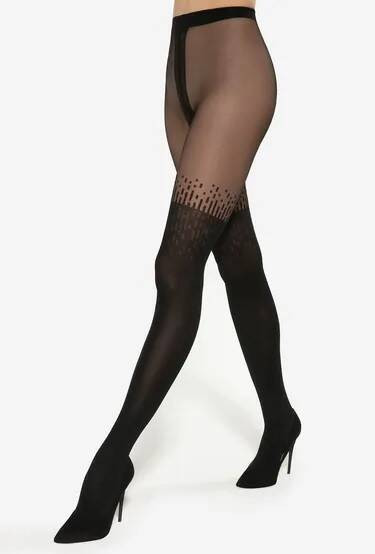 Rajstopy Girl Up W.46 20/60 Den - nero