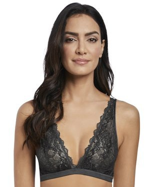 Lace Perfection biustonosz braletka - czarny
