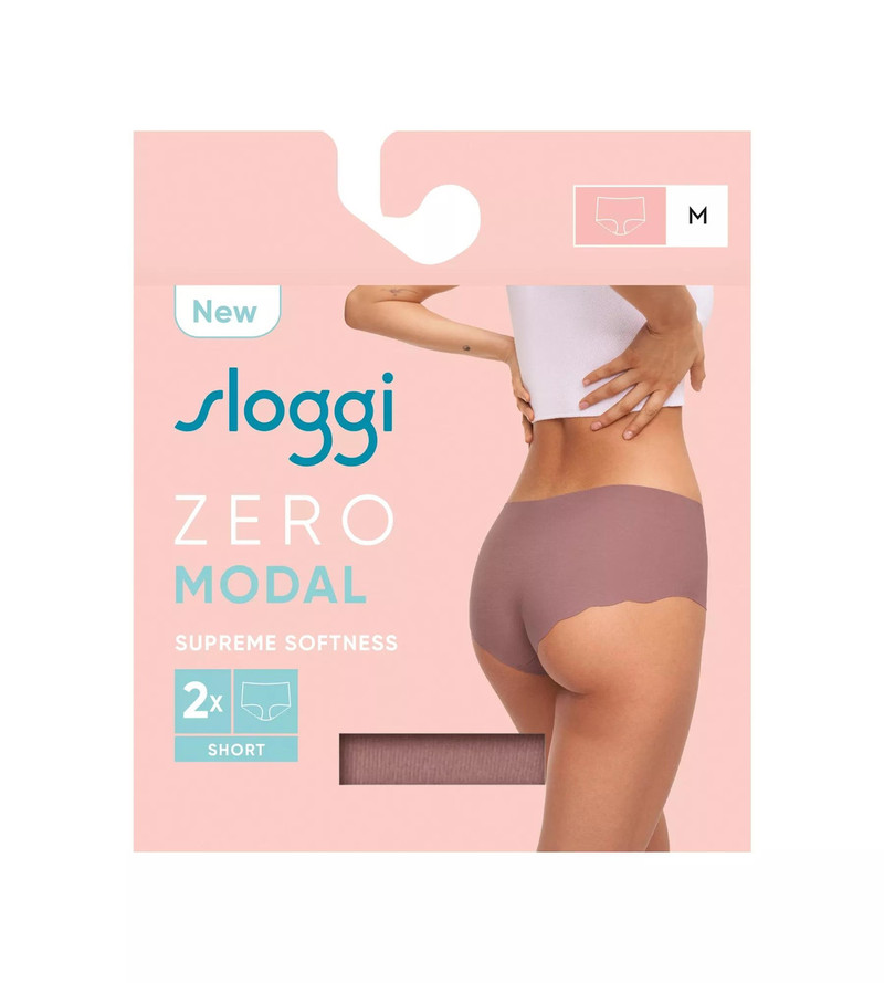 Sloggi majtki Zero Modal 2.0 Short 2P - 2 pary