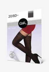 Rajstopy Girl Up W.43 20/60 Den - nero-silver