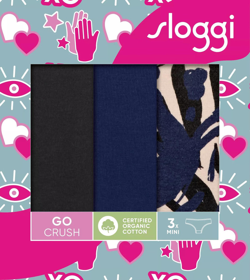Sloggi majtki Go Crush Mini C3P - 3 pary